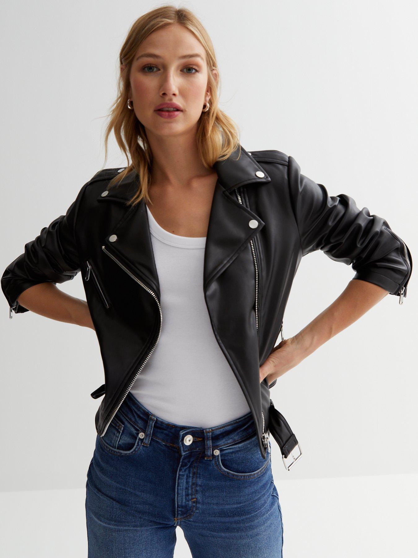 Yas sophie hot sale leather jacket