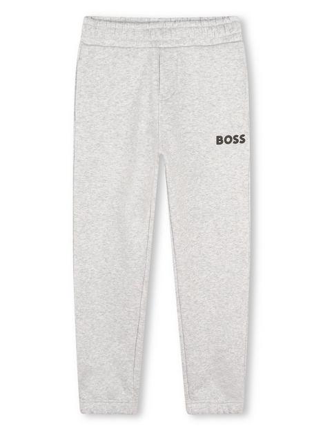boss-boys-logo-joggers-grey