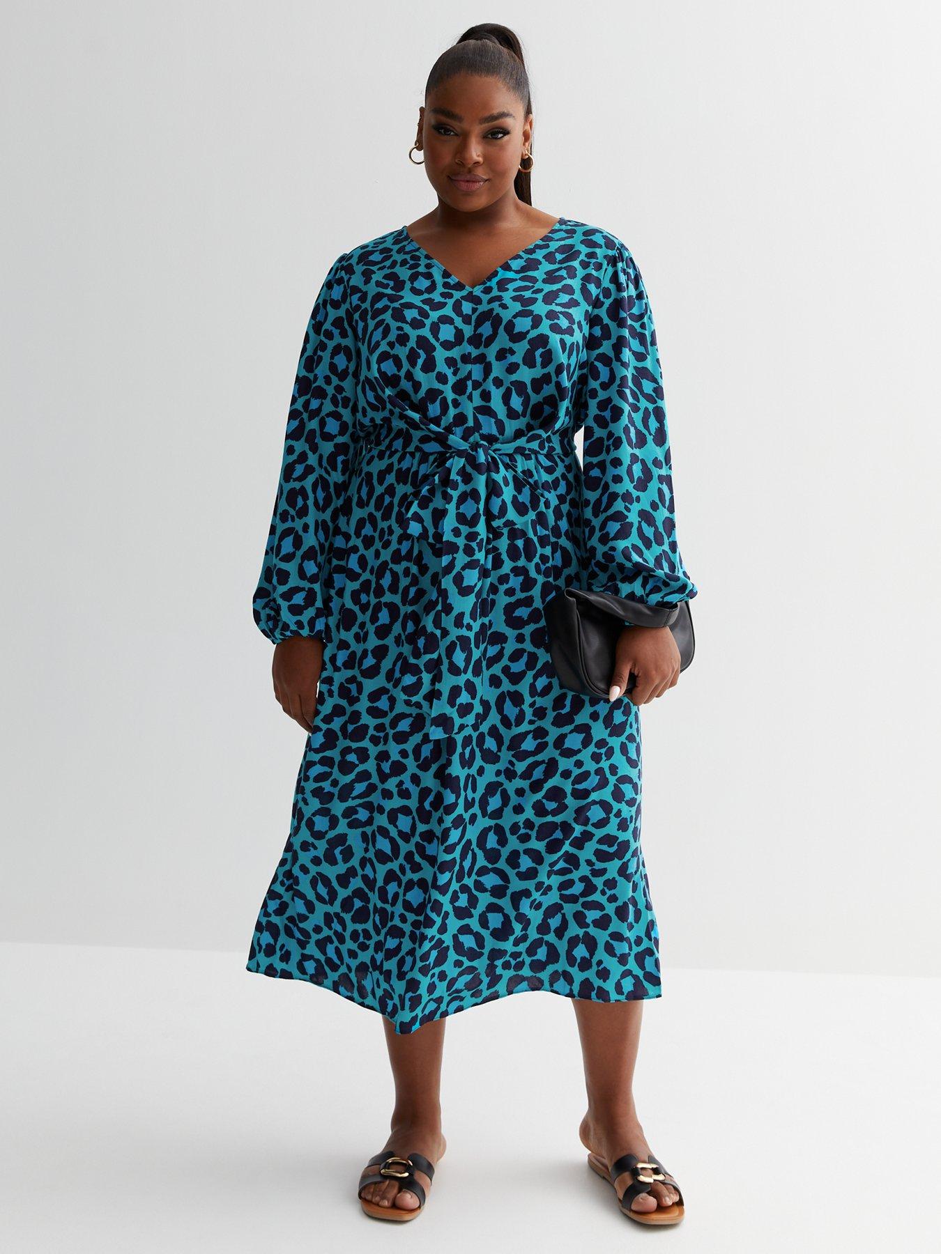 New look 2024 leopard print dress