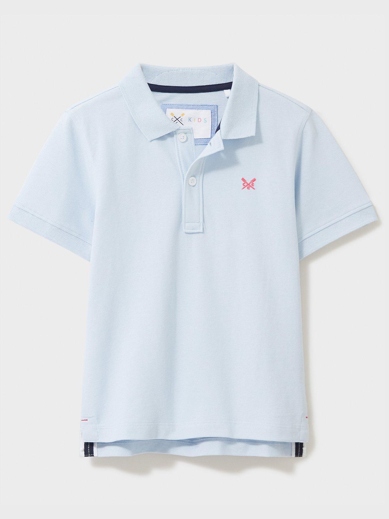 Light blue outlet boys polo