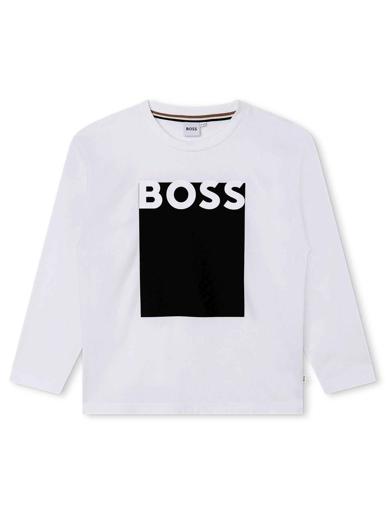 Boss long sleeve t shirt deals sale