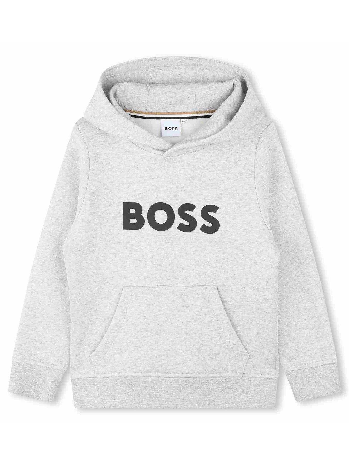 Grey on sale boss hoodie