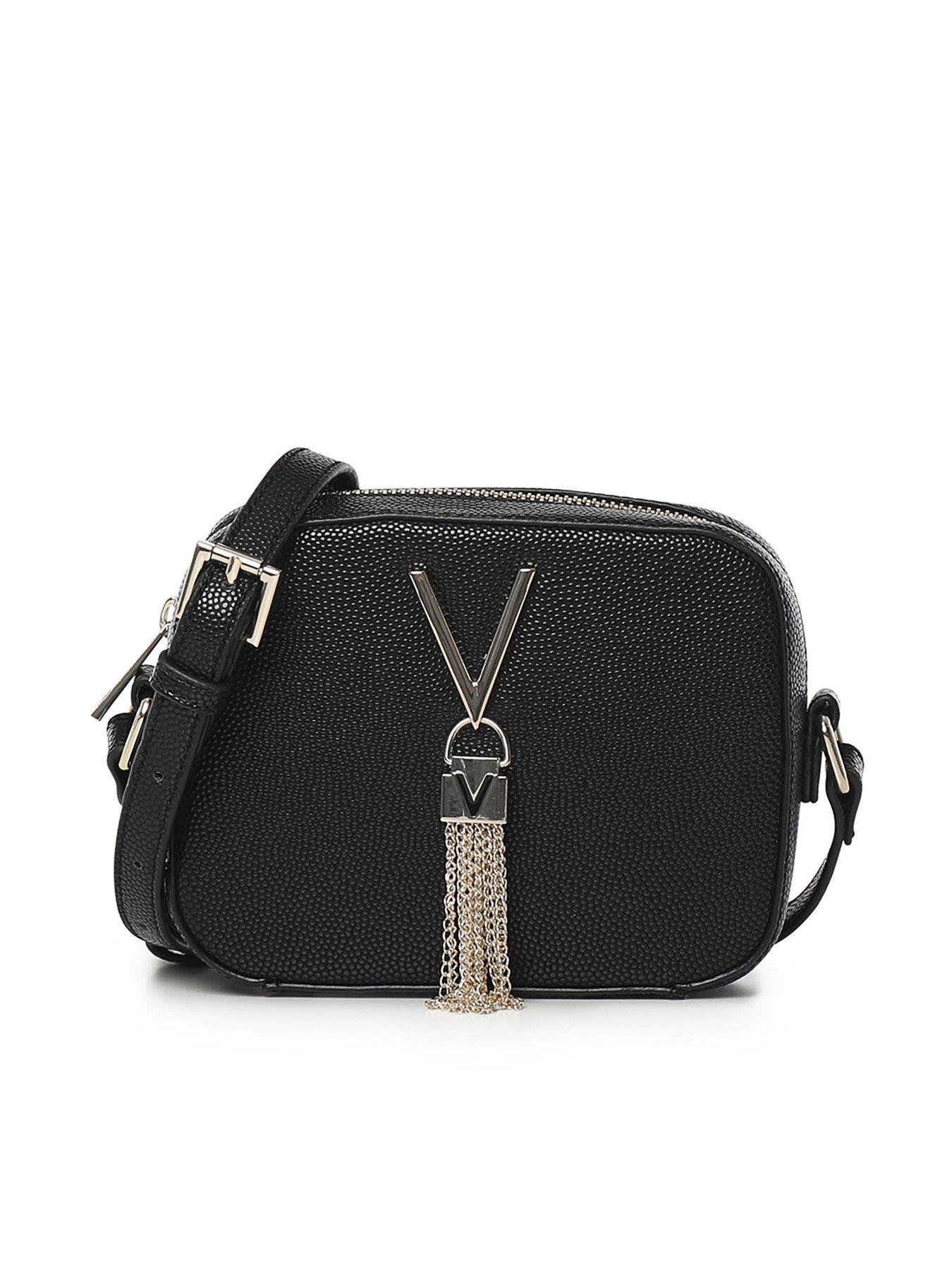 Image 1 of 5 of Valentino Divina Camera Bag - Nero/gold