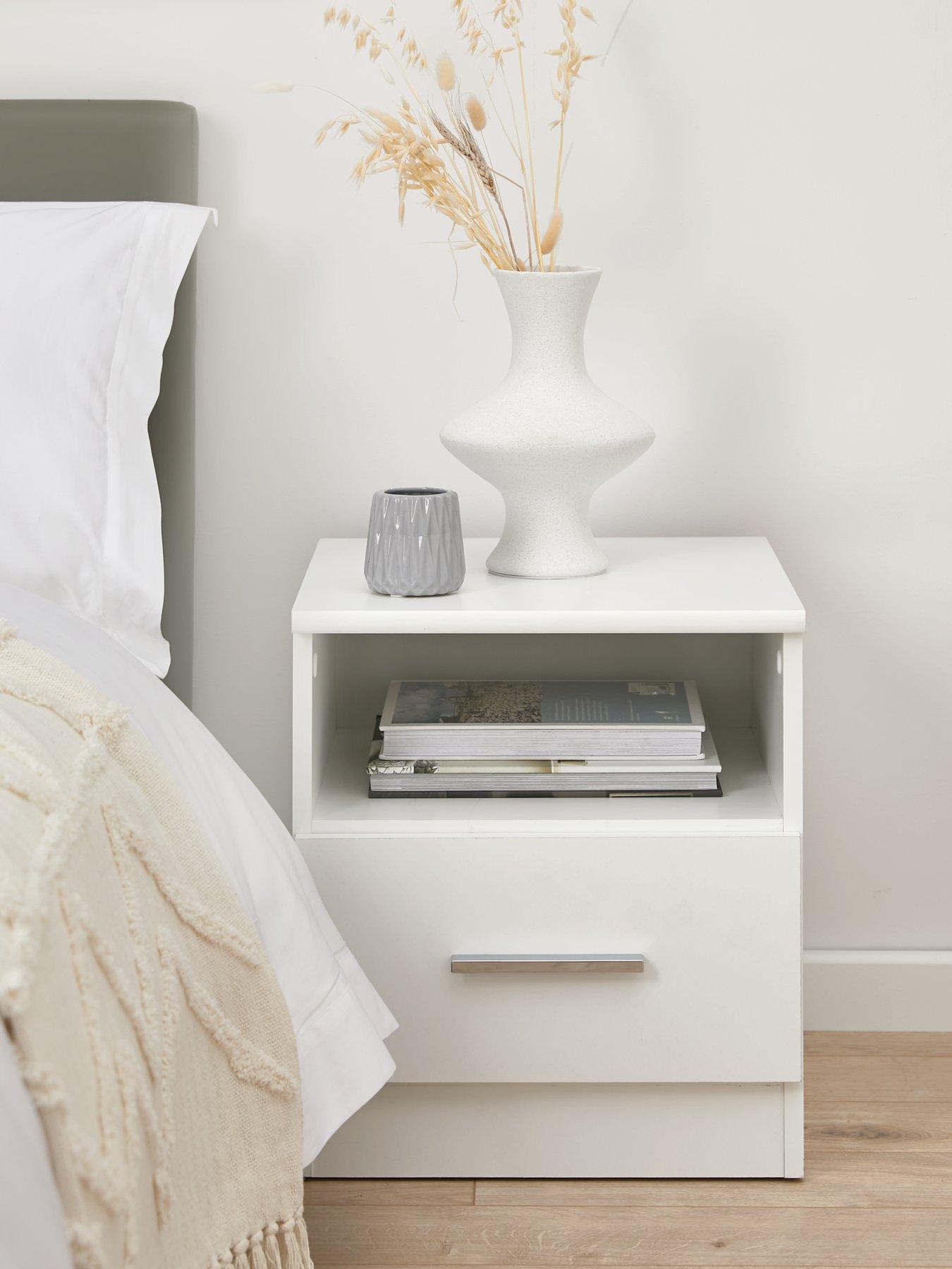 undefined Panama 1 Drawer Bedside Cabinet - FSC® Certified
