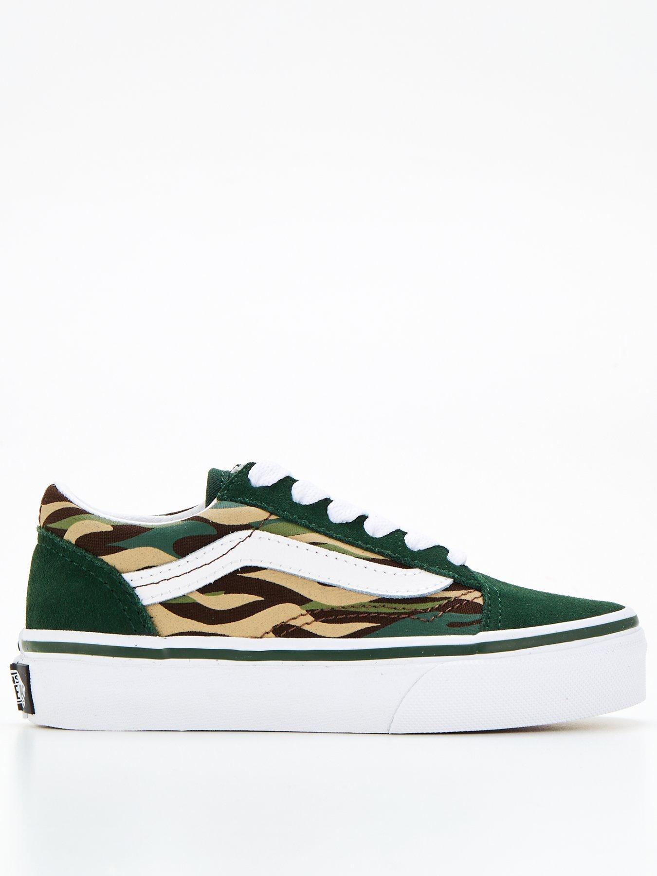 Camo vans for store boys