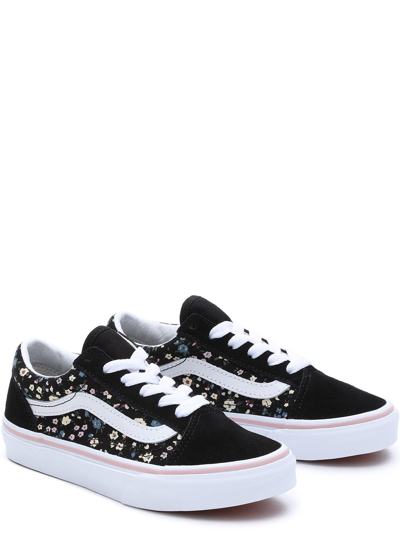 Old Skool Floral Younger Trainer