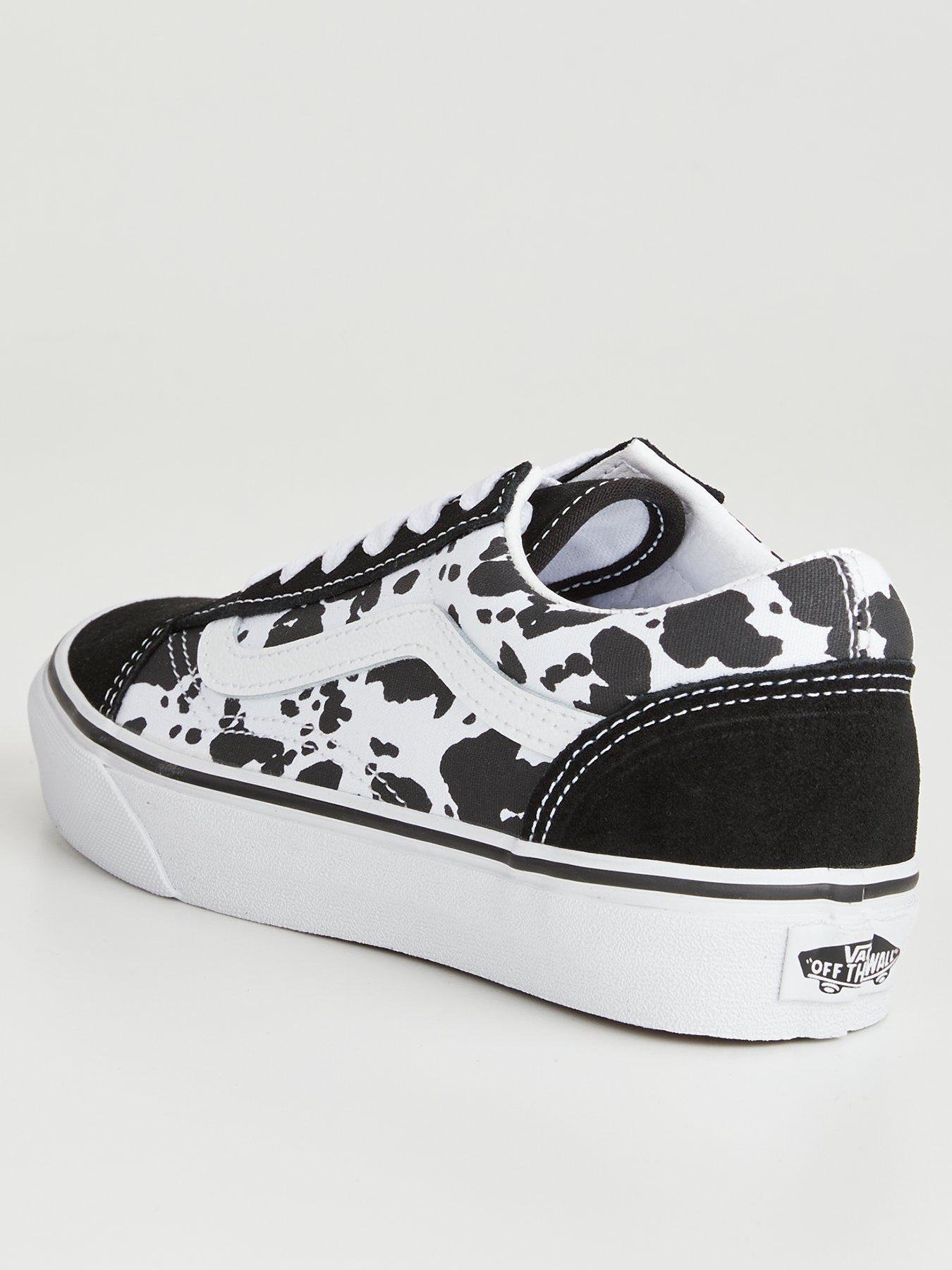 Leopard print vans clearance trainers