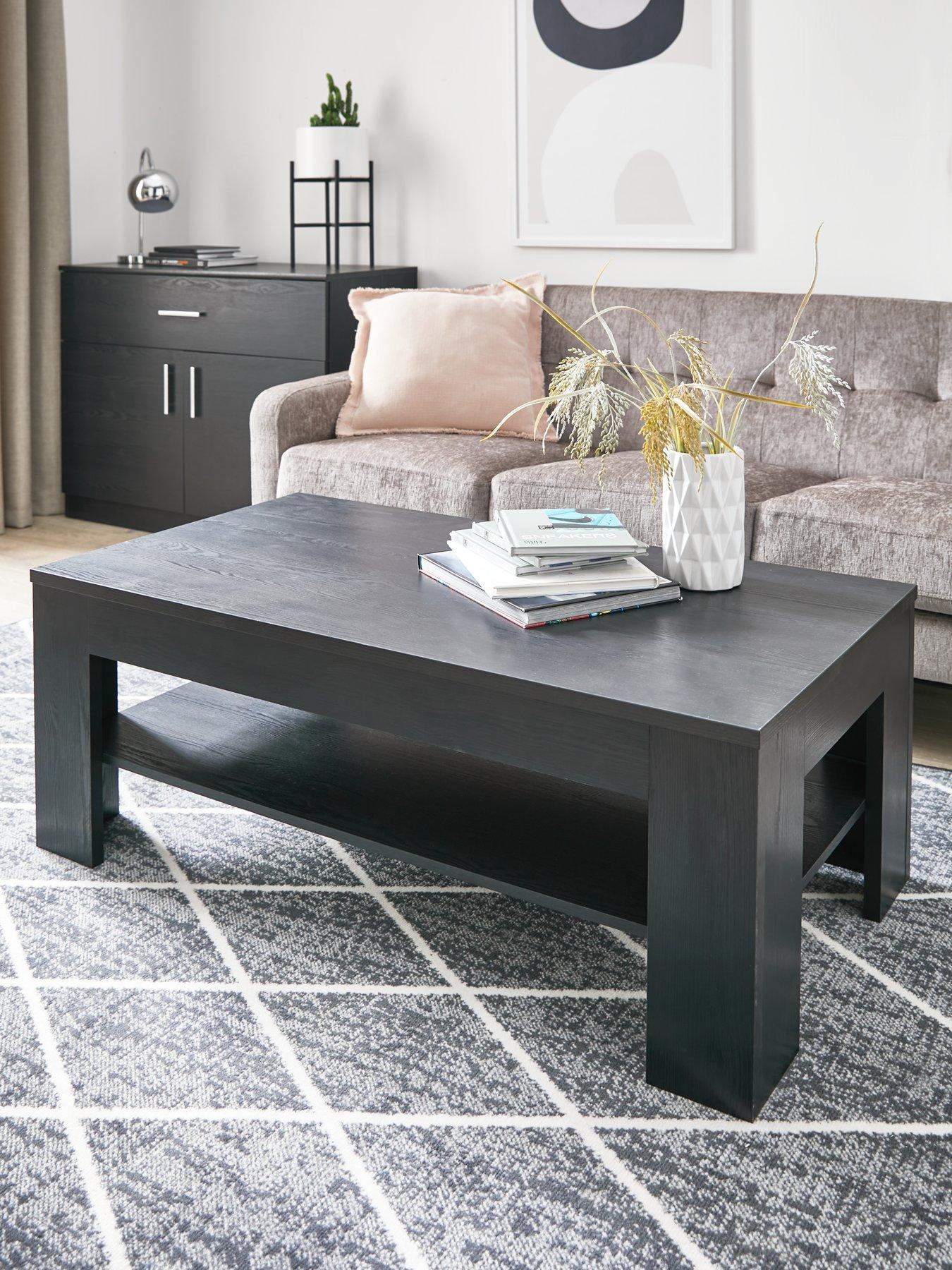 The Very Collection Panama Coffee Table - Black - FSC® Certified