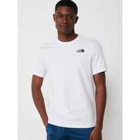 THE NORTH FACE Men's Mountain Outline T-Shirt - White/Black | very.co.uk