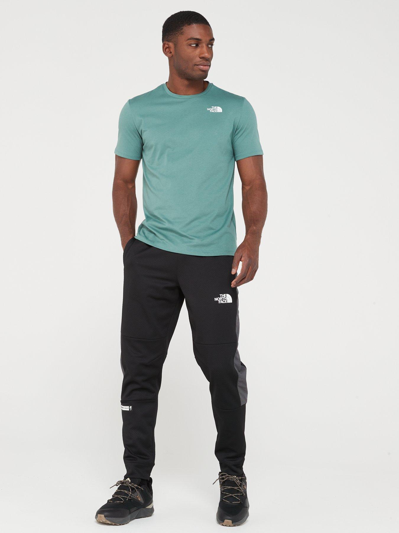 North face hot sale joggers green