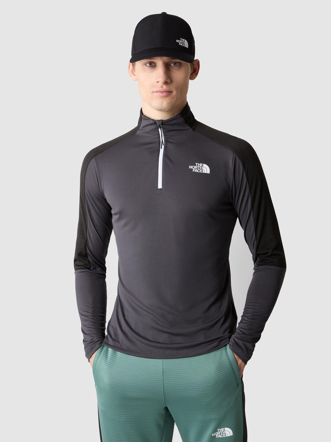 North face outlet half zip top