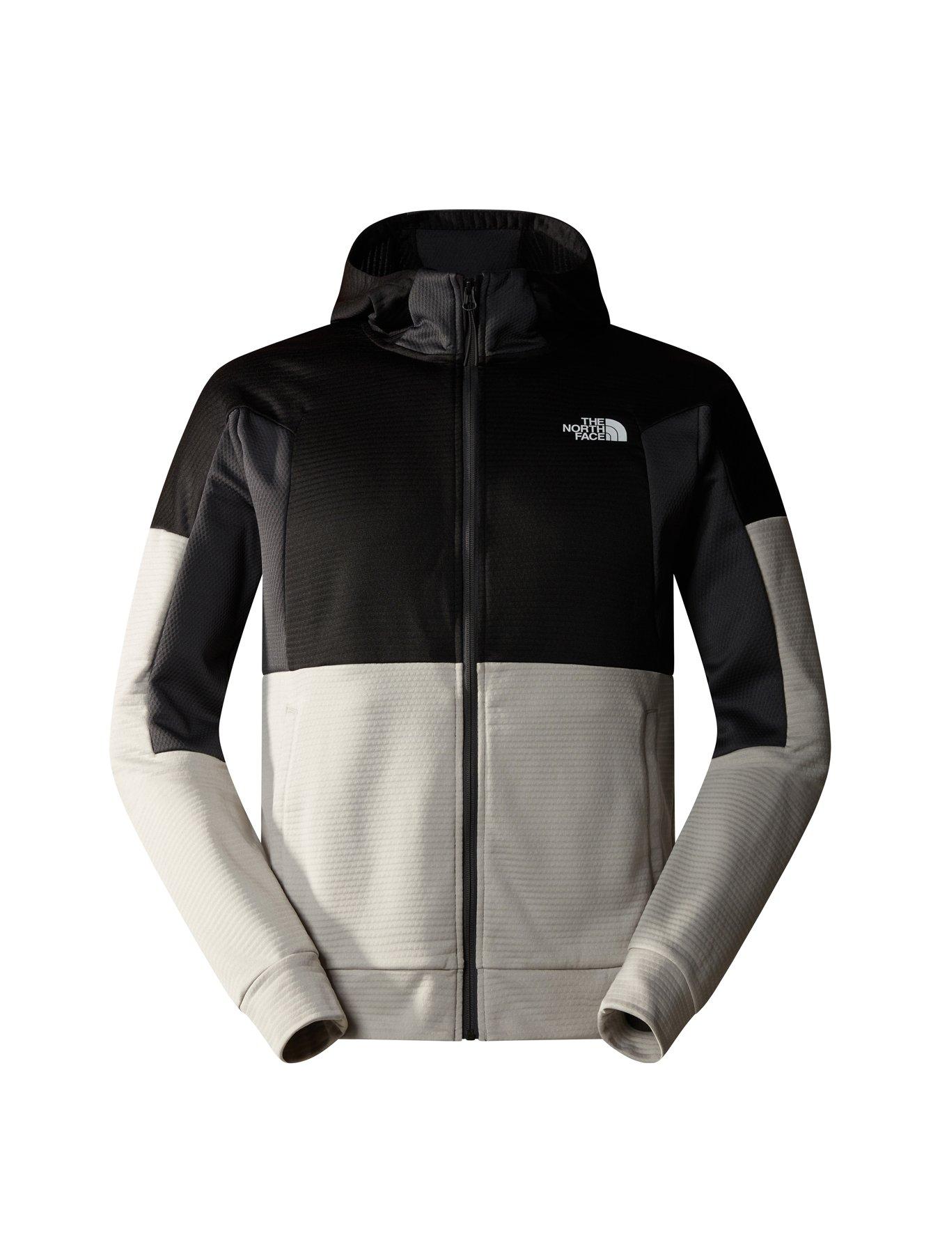 THE NORTH FACE Men's Mountain Athletics Full Zip Fleece Jacket Grey