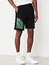  image of the-north-face-mens-graphic-logo-shorts-black