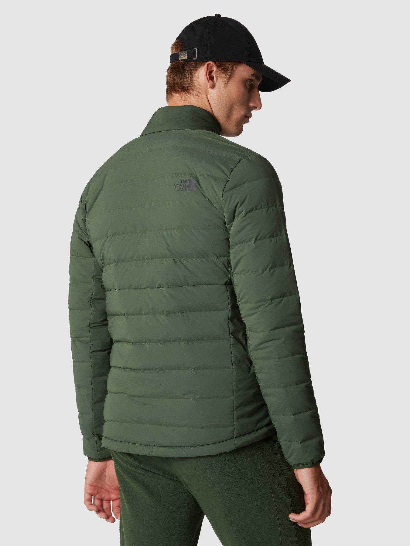 North face clearance green down jacket