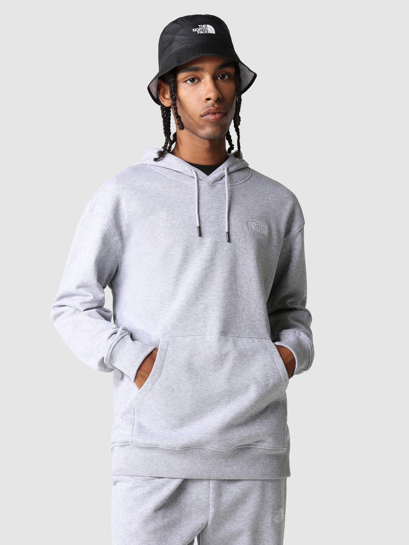 THE NORTH FACE Men's Essentials Hoodie - Grey | very.co.uk