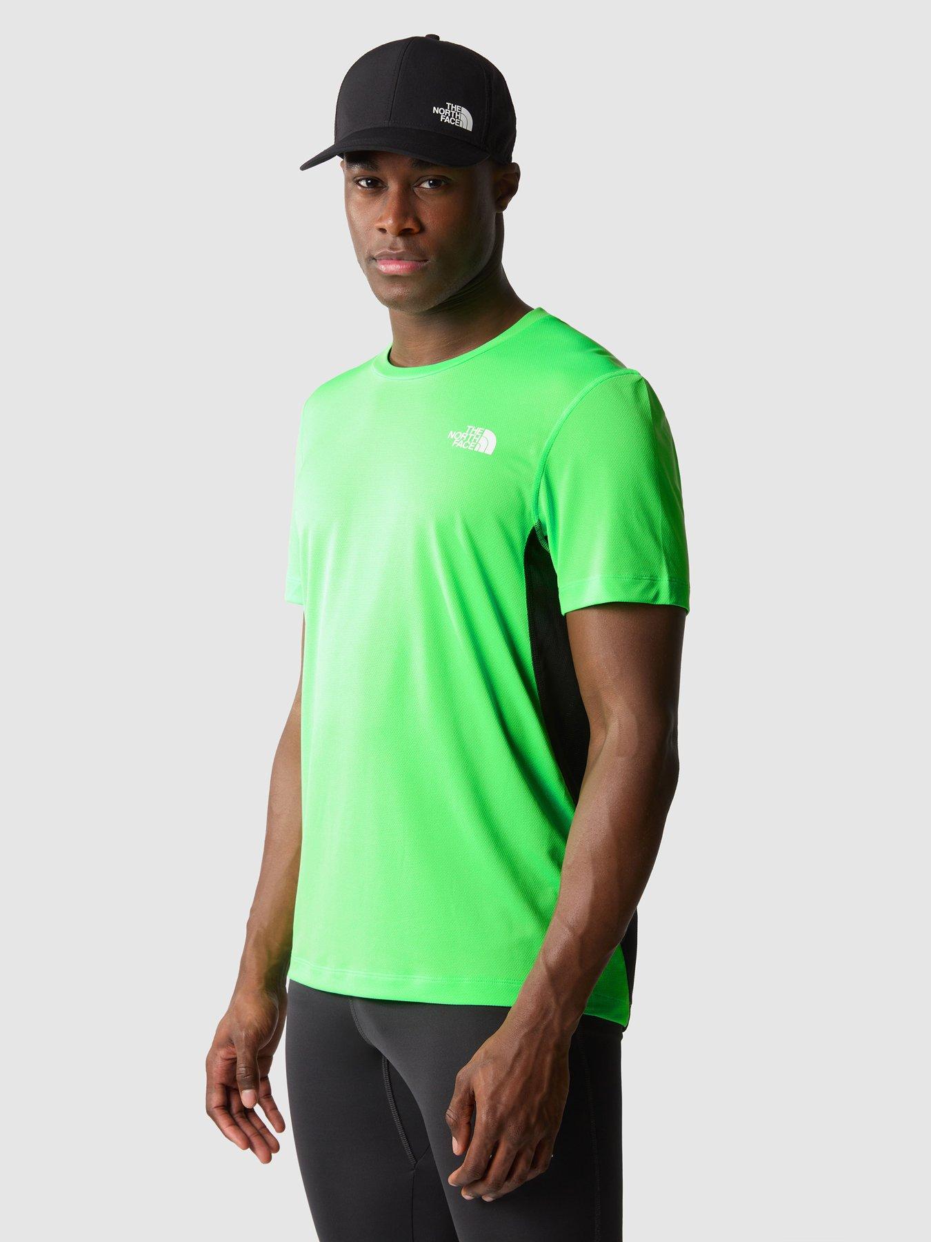 Green north face hot sale t shirt