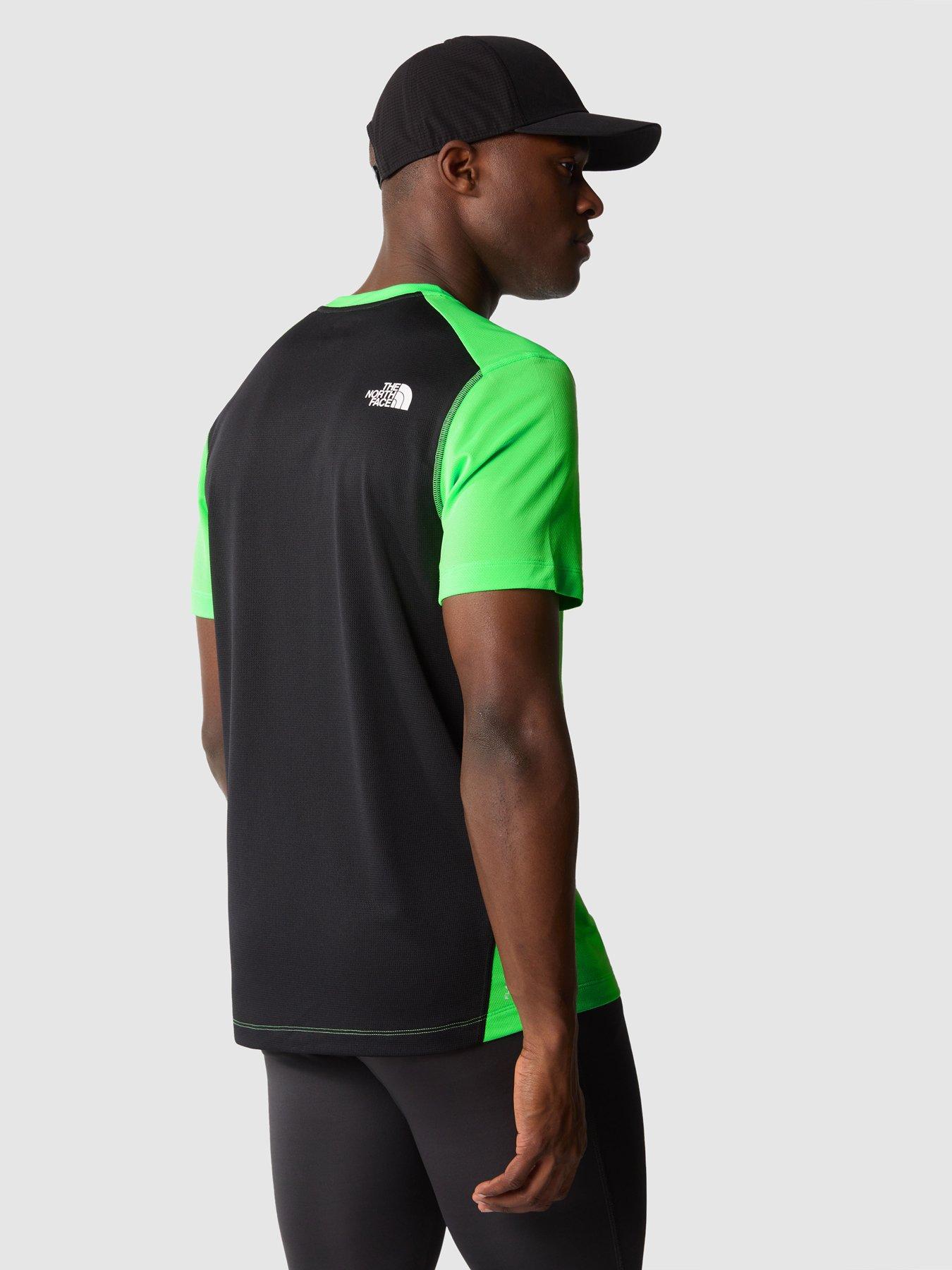 North face green on sale shirt