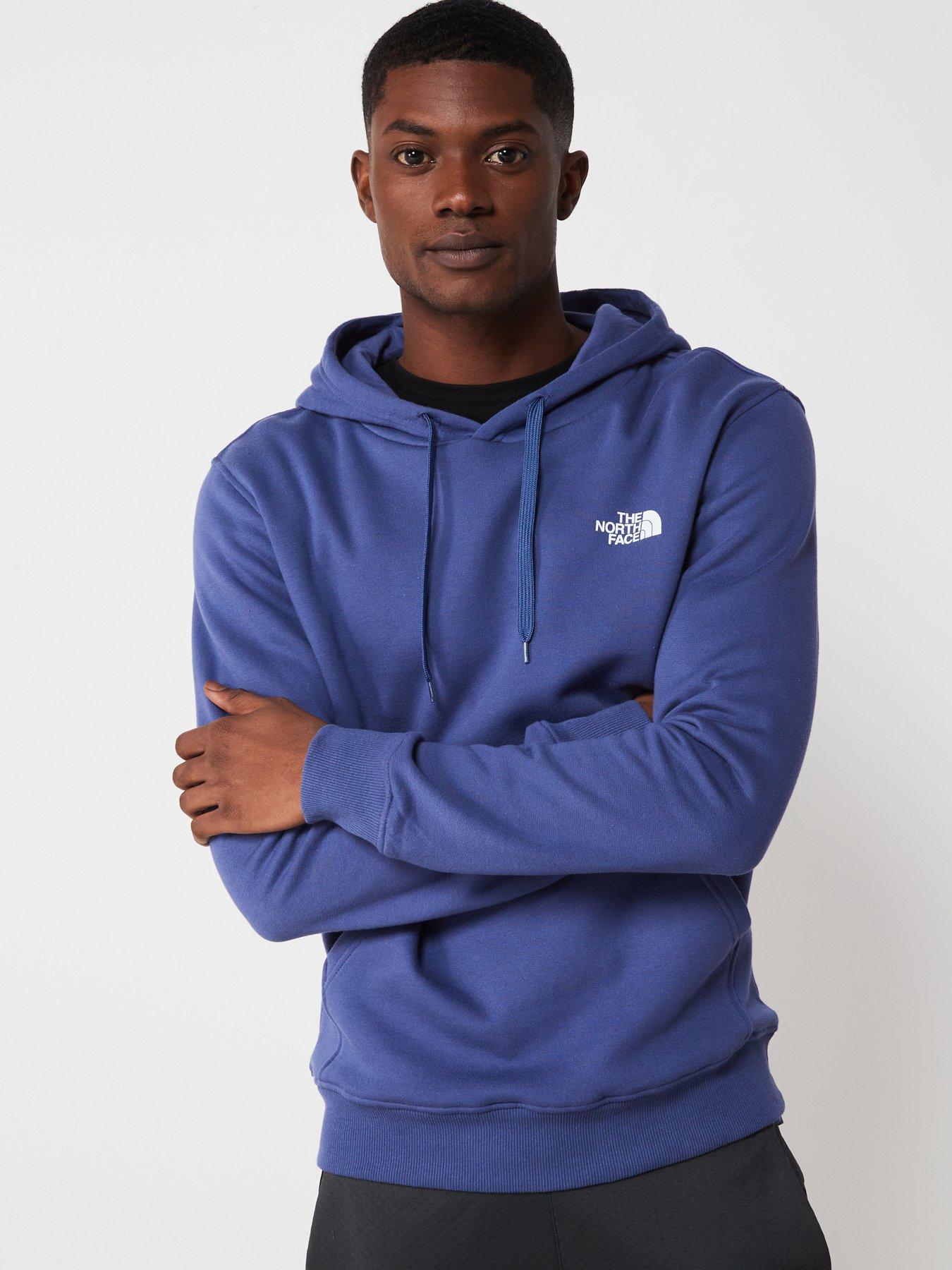 North face drew on sale peak hoodie blue