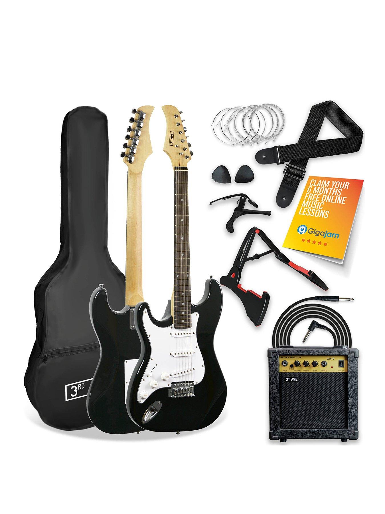 Image 1 of 4 of 3rd Avenue Full Size 4/4 Electric Guitar Starter Pack - Left Handed