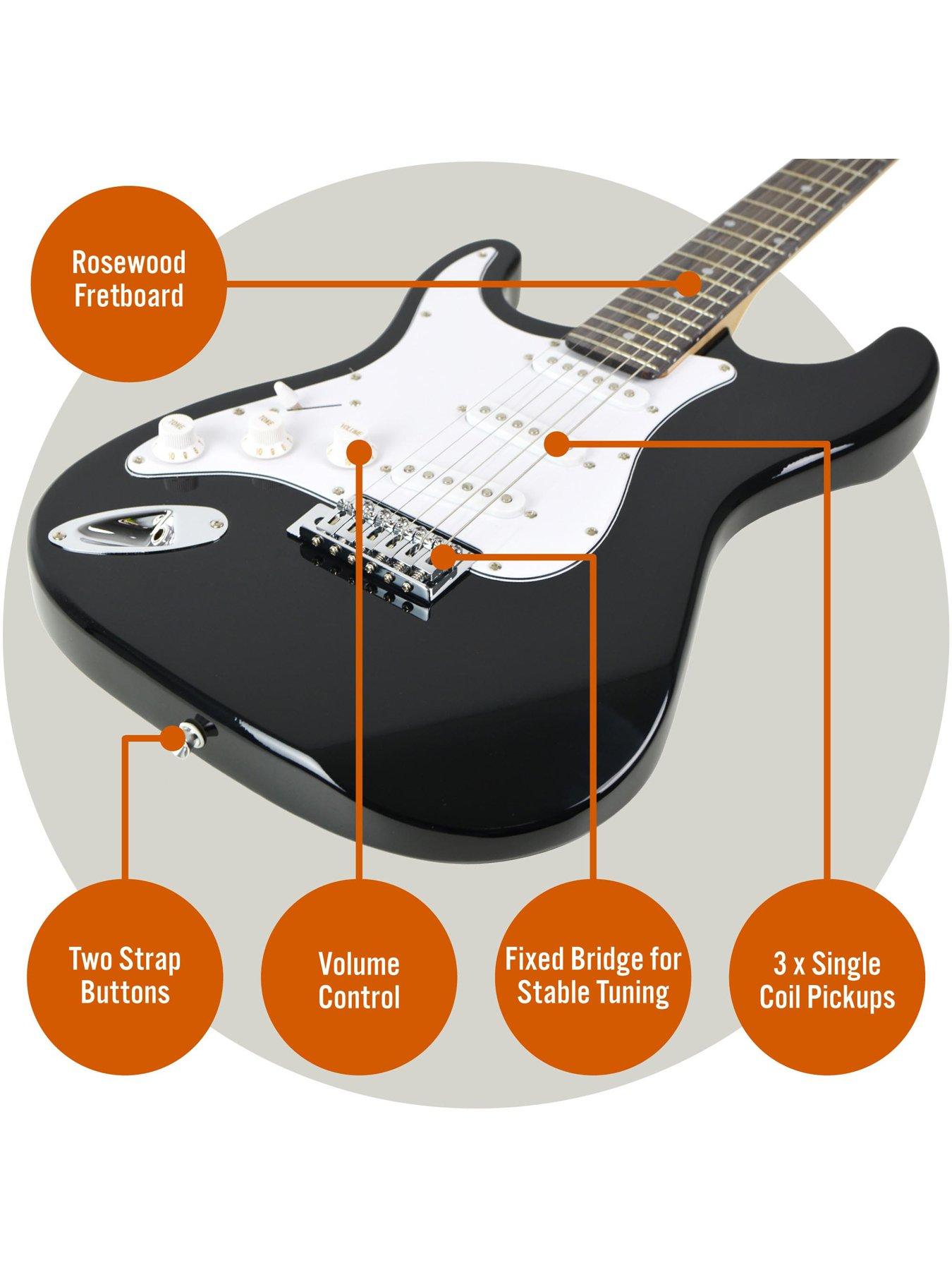 Image 4 of 4 of 3rd Avenue Full Size 4/4 Electric Guitar Starter Pack - Left Handed