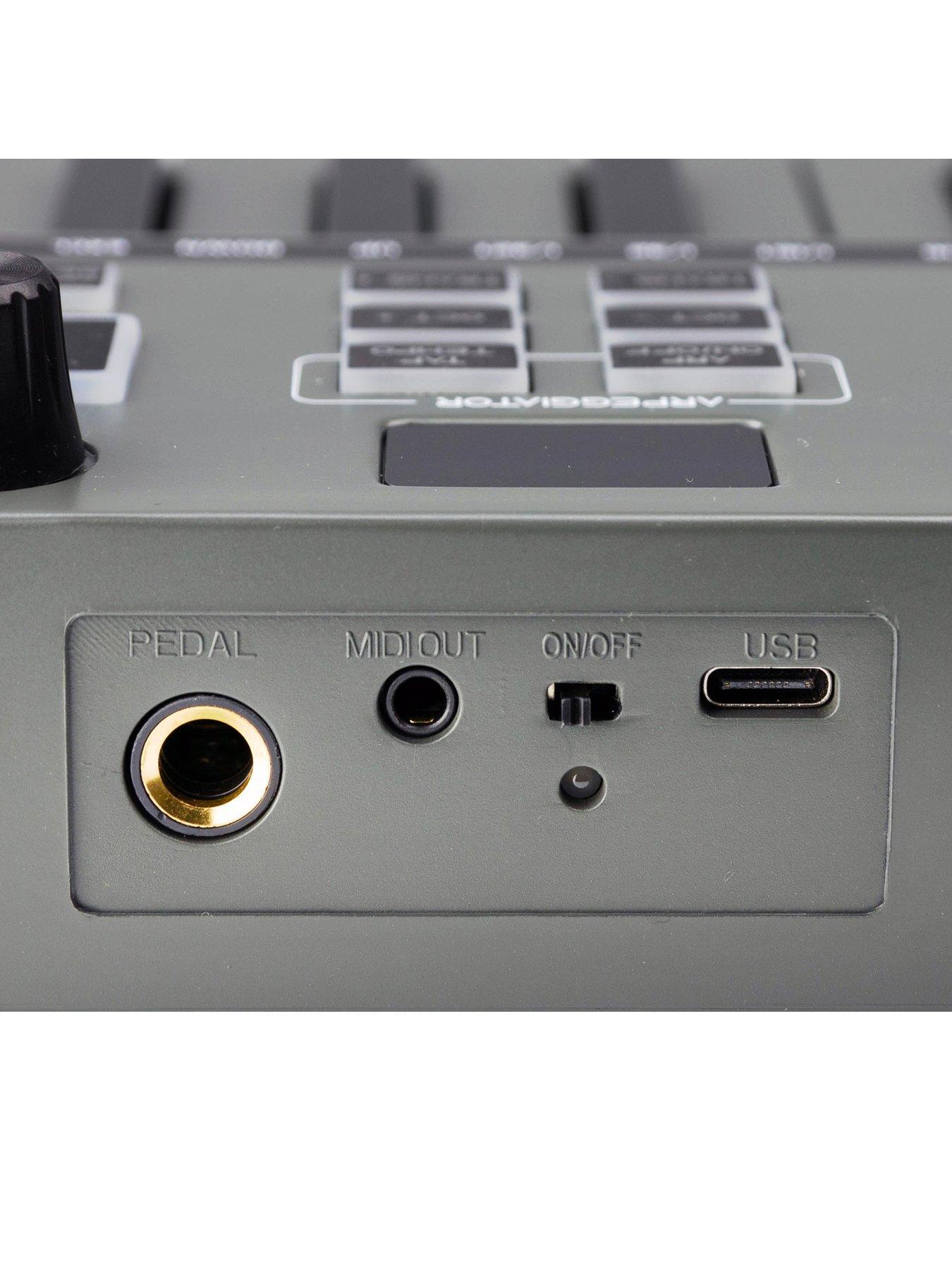Image 7 of 7 of RockJam 25 Key USB and Bluetooth MIDI Keyboard Controller With 8 Backlit Drum Pads