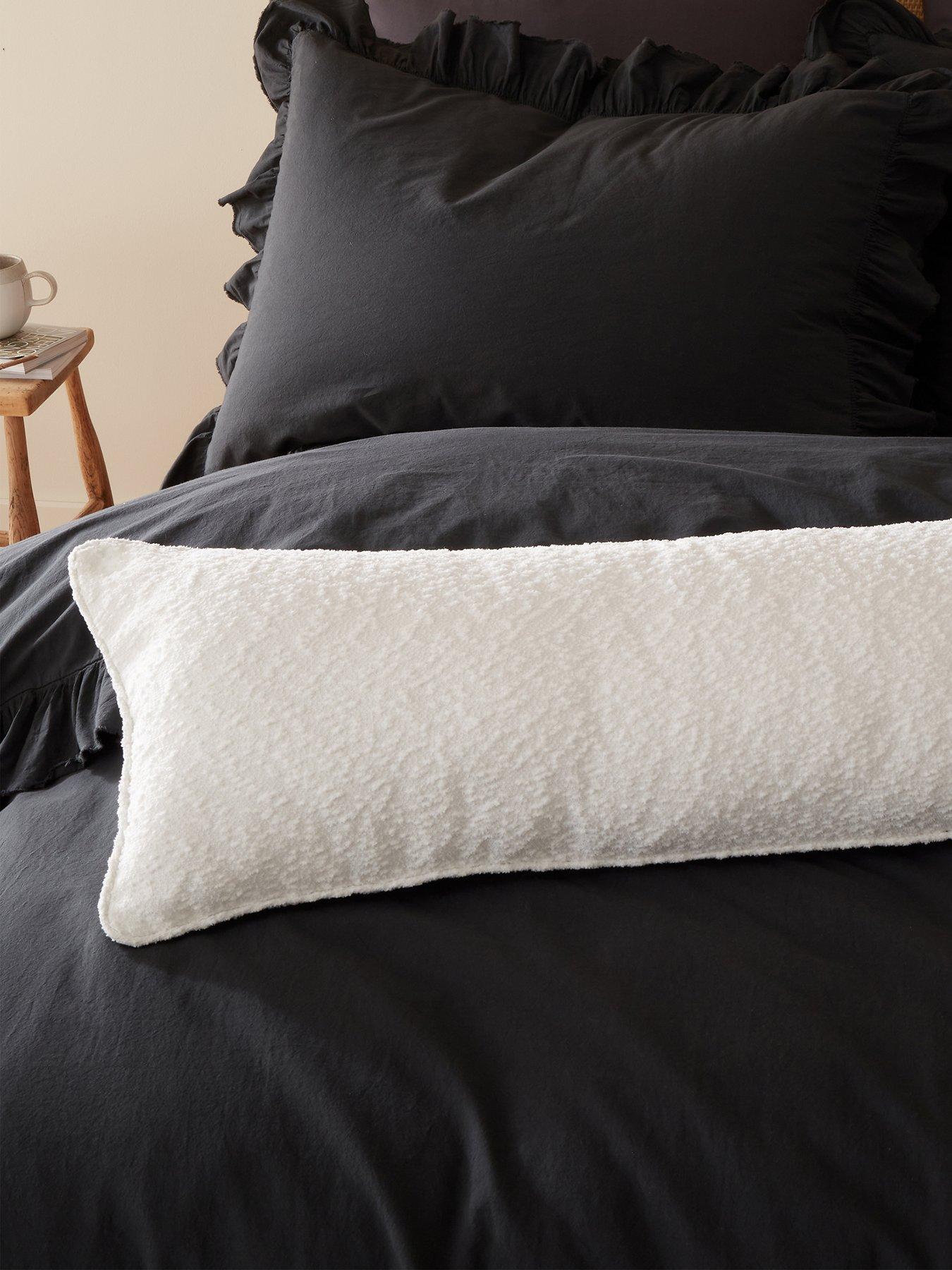 Cream best sale bolster cushion