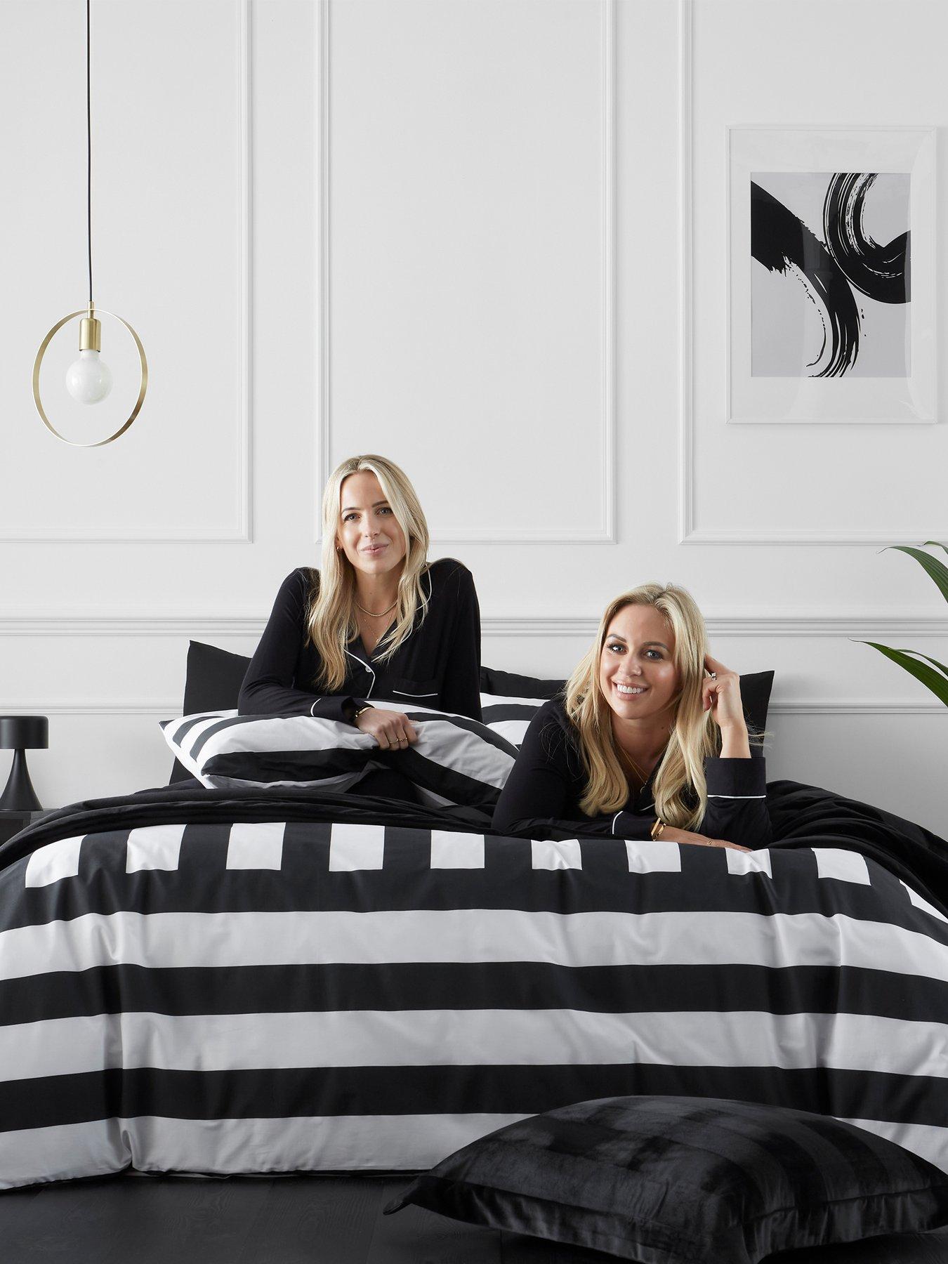 undefined Bold Stripe 100% Cotton Duvet Set