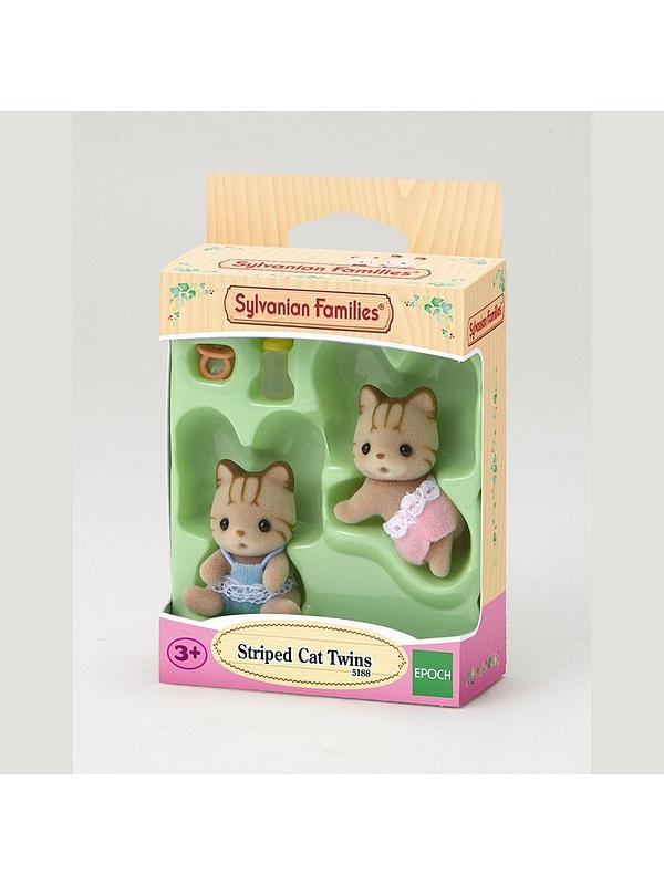 Image 3 of 5 of Sylvanian Families Striped Cat Twins
