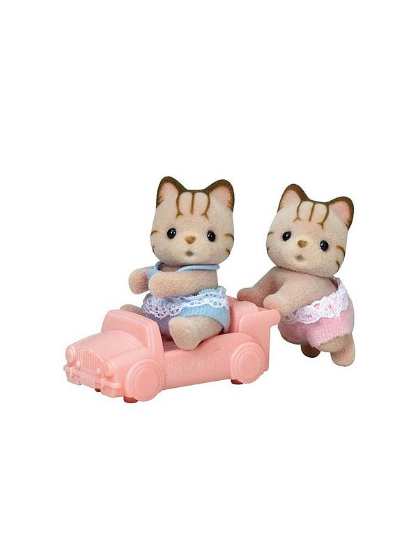 Image 4 of 5 of Sylvanian Families Striped Cat Twins