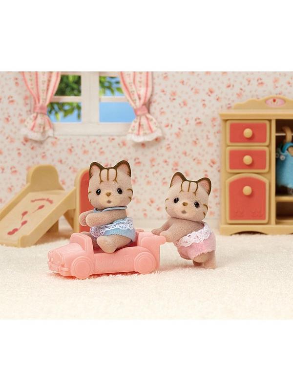 Image 5 of 5 of Sylvanian Families Striped Cat Twins