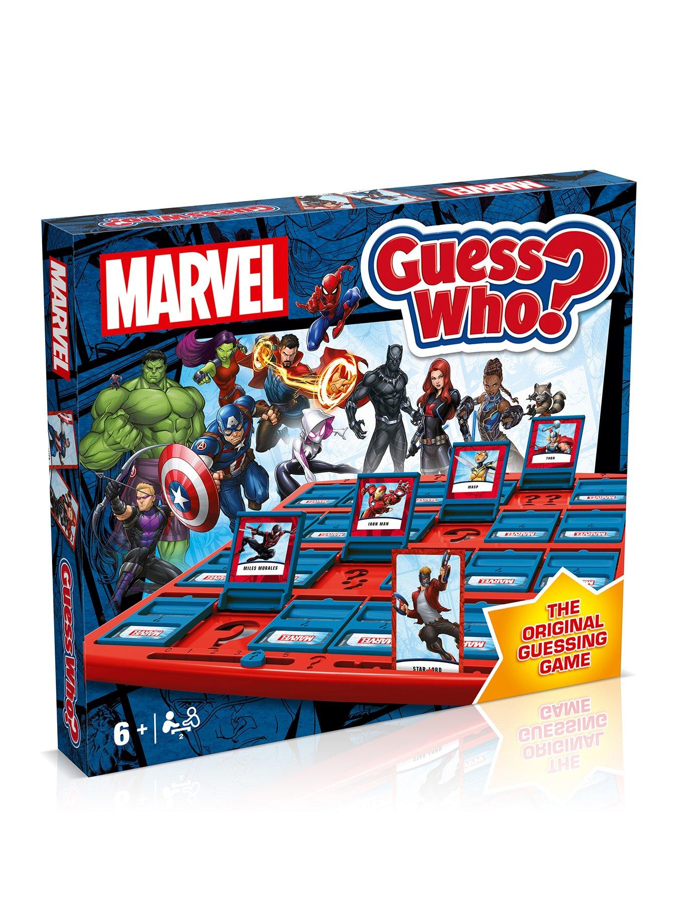 Marvel Guess Who Board Game Very