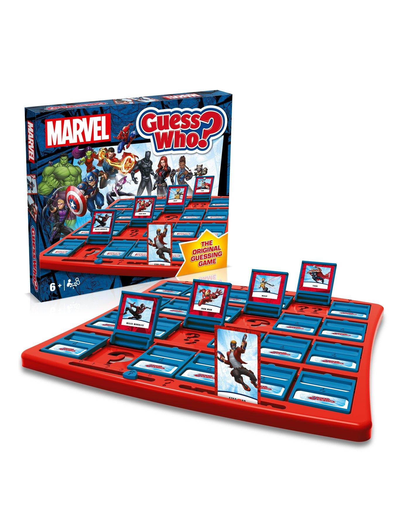 Marvel Guess Who Board Game Very