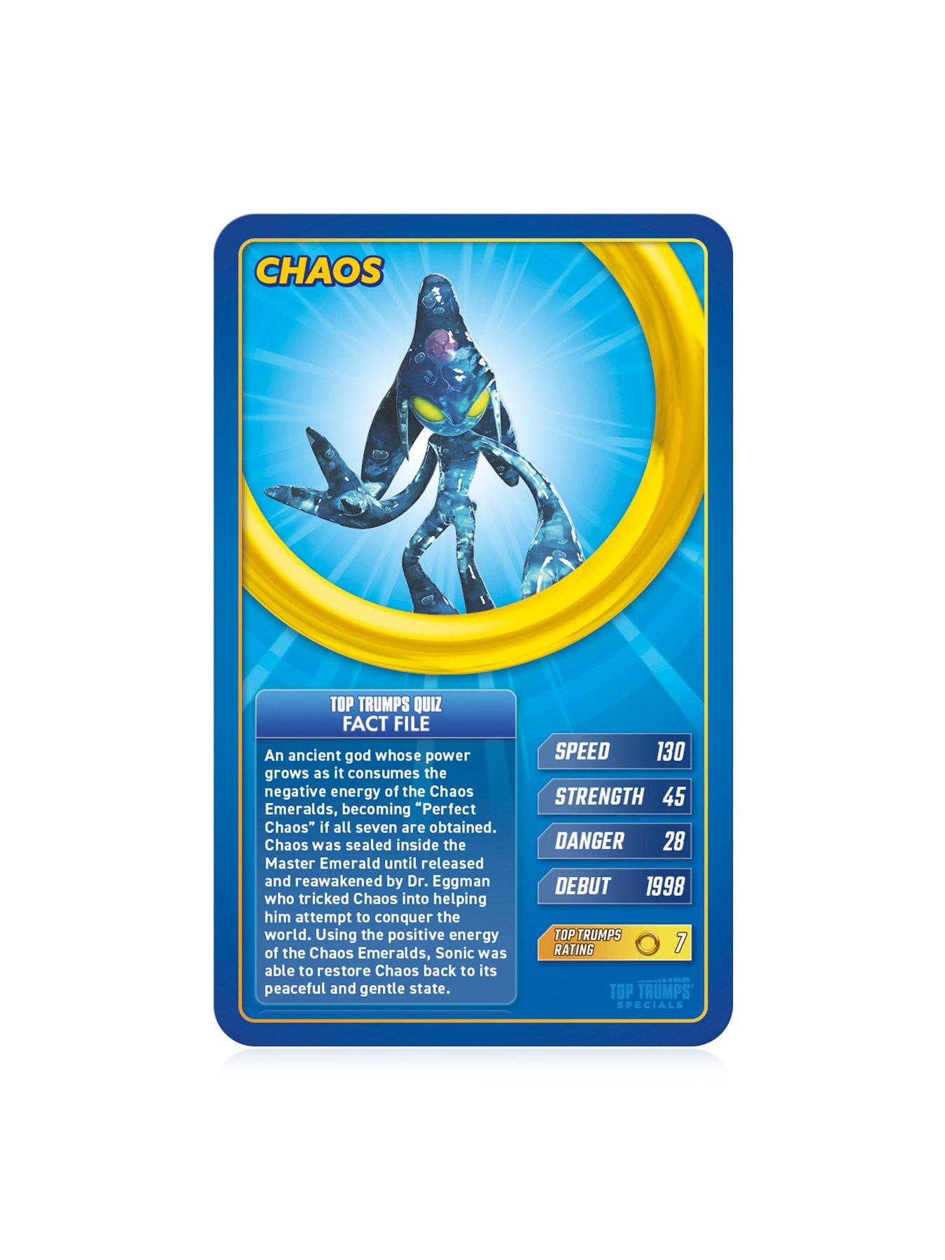 Image 4 of 5 of Top Trumps Sonic The Hedgehog Card Game