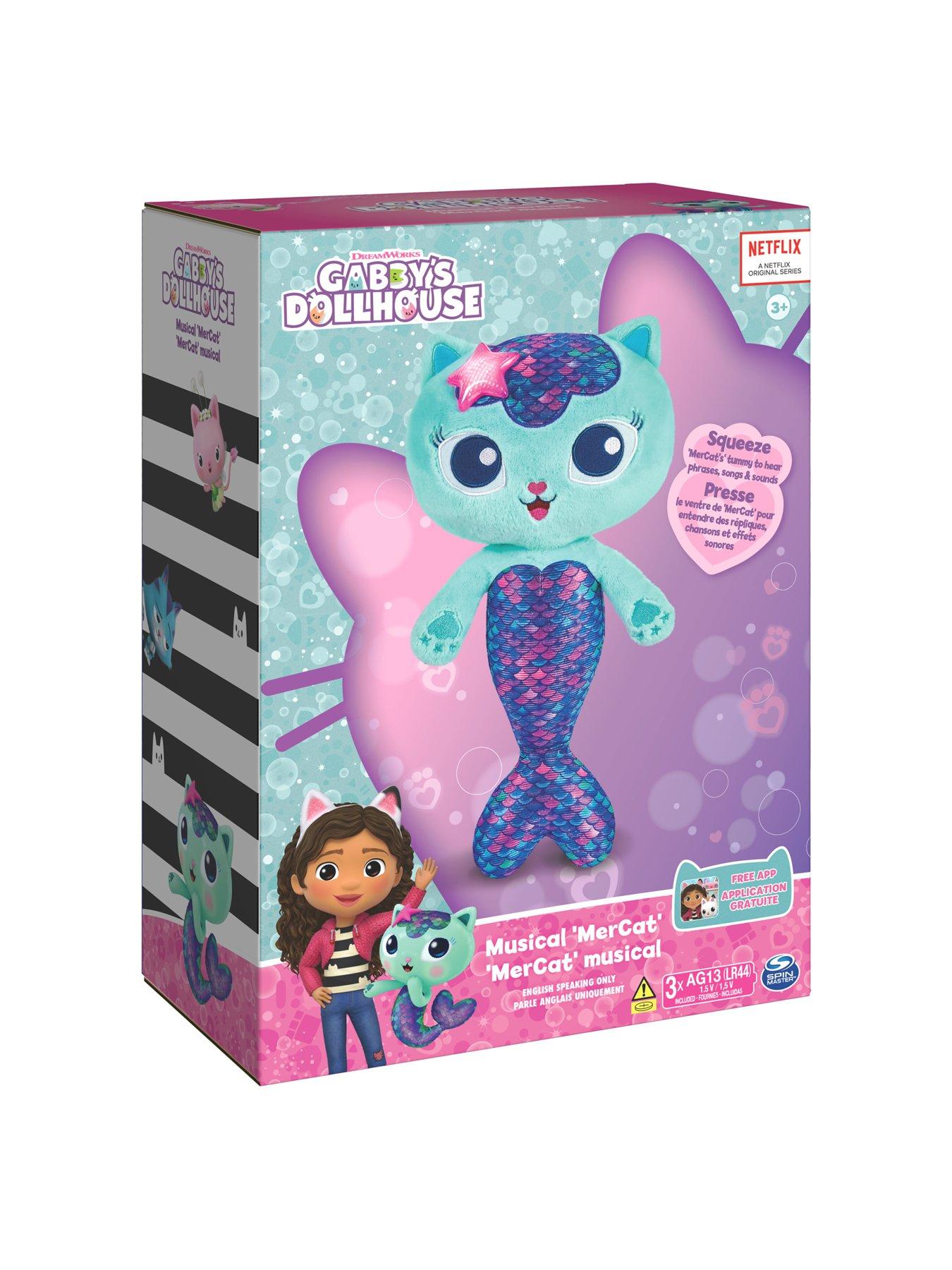 Gabby's Dollhouse Mercat Interactive Plush | Very.co.uk