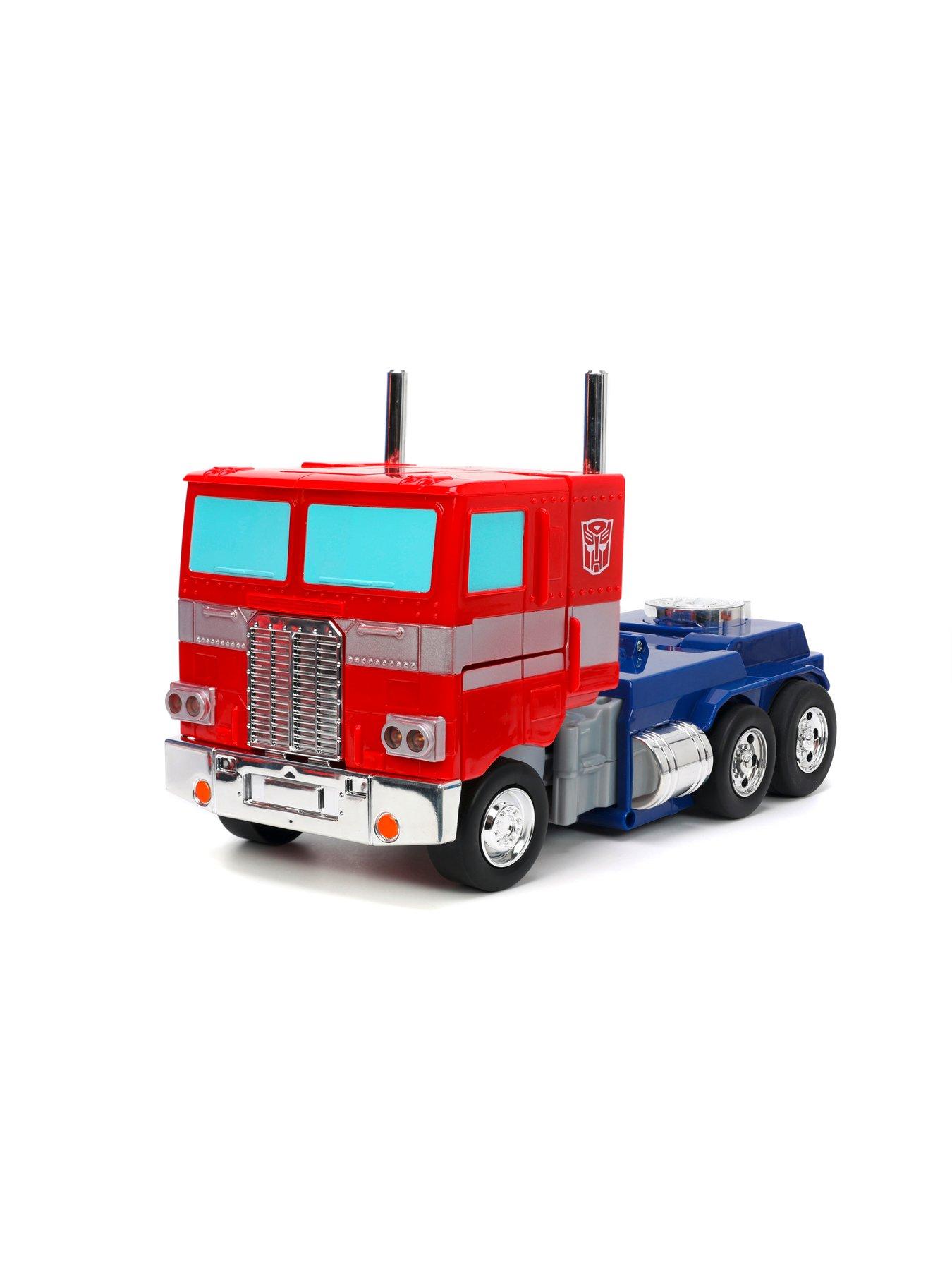 Optimus prime remote control truck on sale