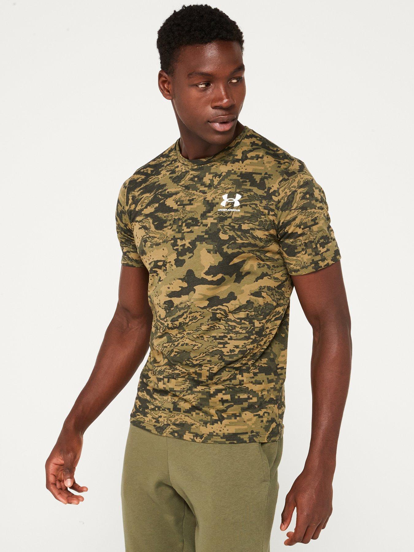 undefined Men's ABC Camo T-Shirt - Black