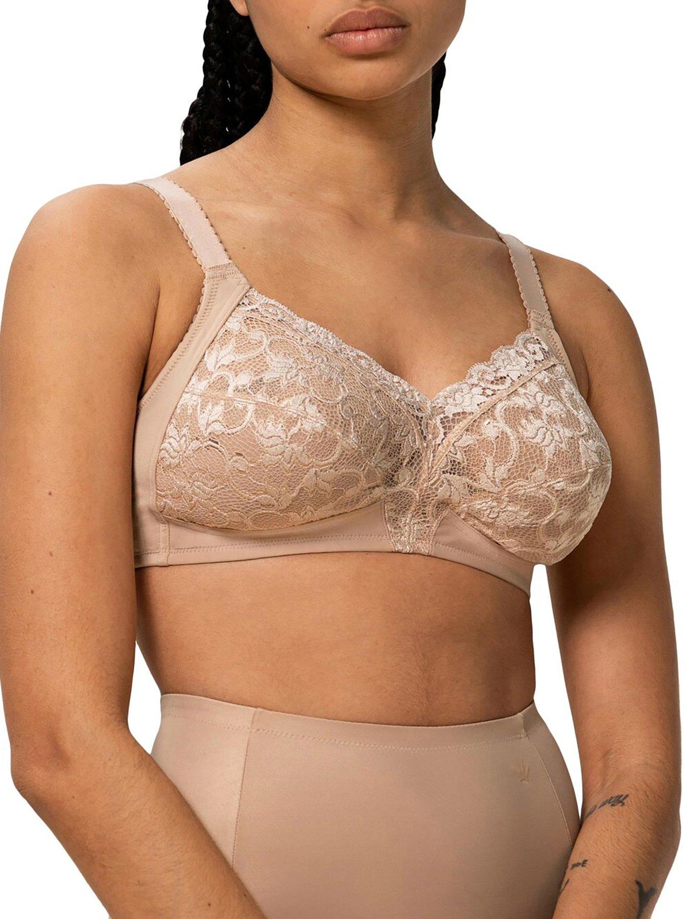 Hunkemoller Transparent Back Bra - Nude