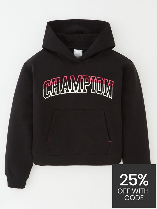 front image of champion-legacy-color-punch-hooded-sweatshirt