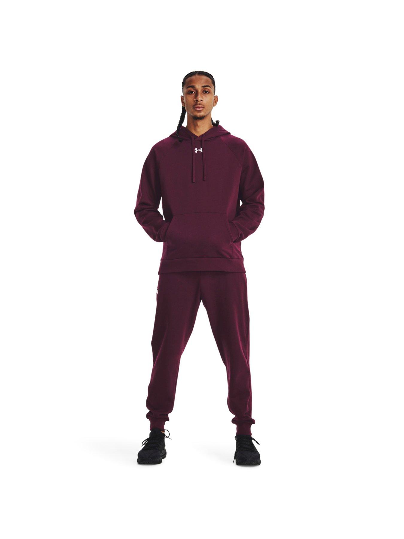 Red under armour joggers hotsell