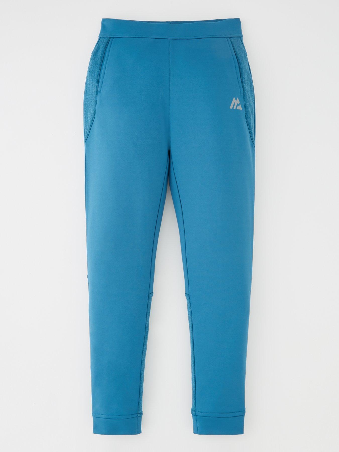 montirex-longitude-gridded-poly-jogger-blue