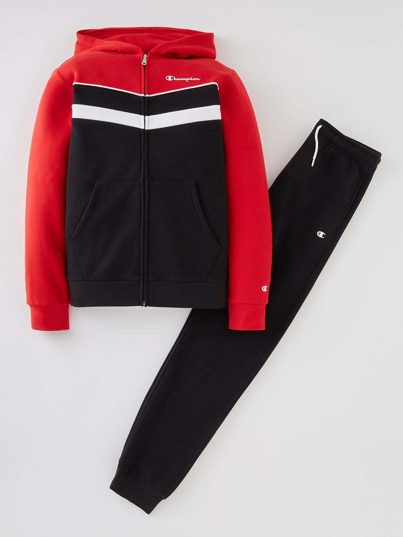 All red 2025 champion sweatsuit