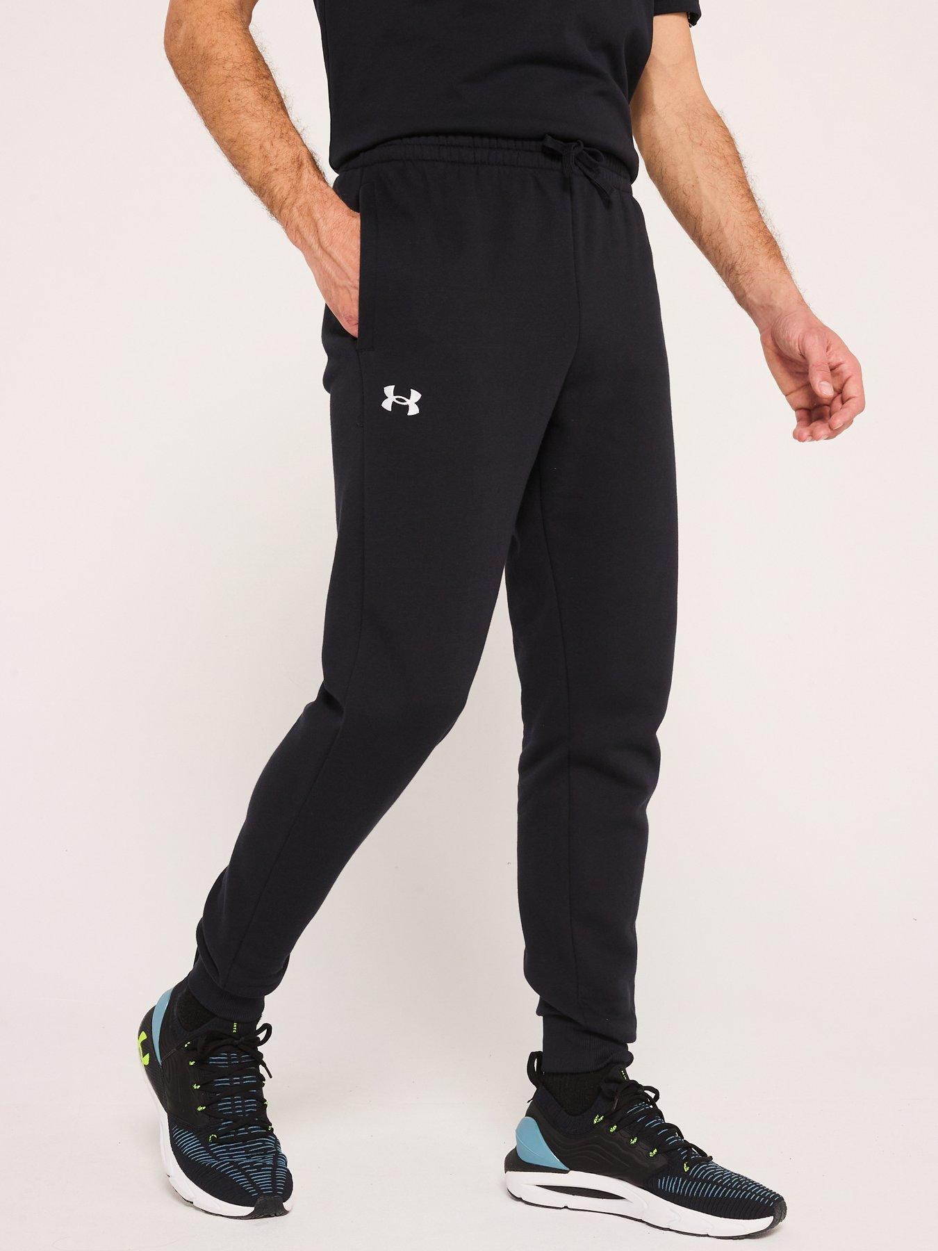UNDER ARMOUR Mens Training Rival Fleece Joggers - Black