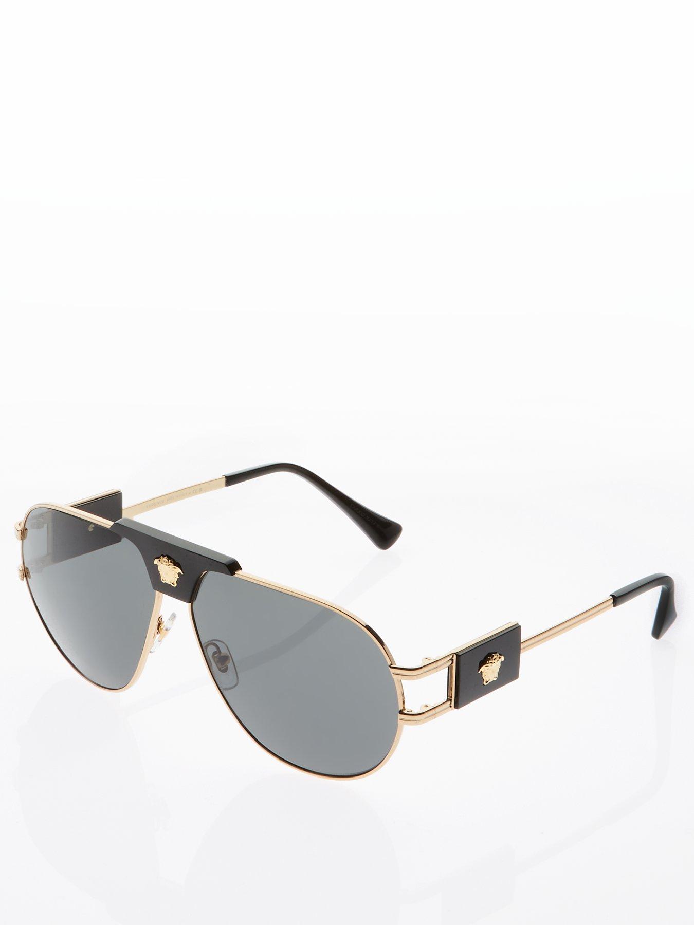 Versace Black MOD 4377 Frame Square Sunglasses Versace | TLC