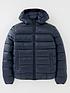  image of champion-legacy-outdoor-hooded-jacket-navy