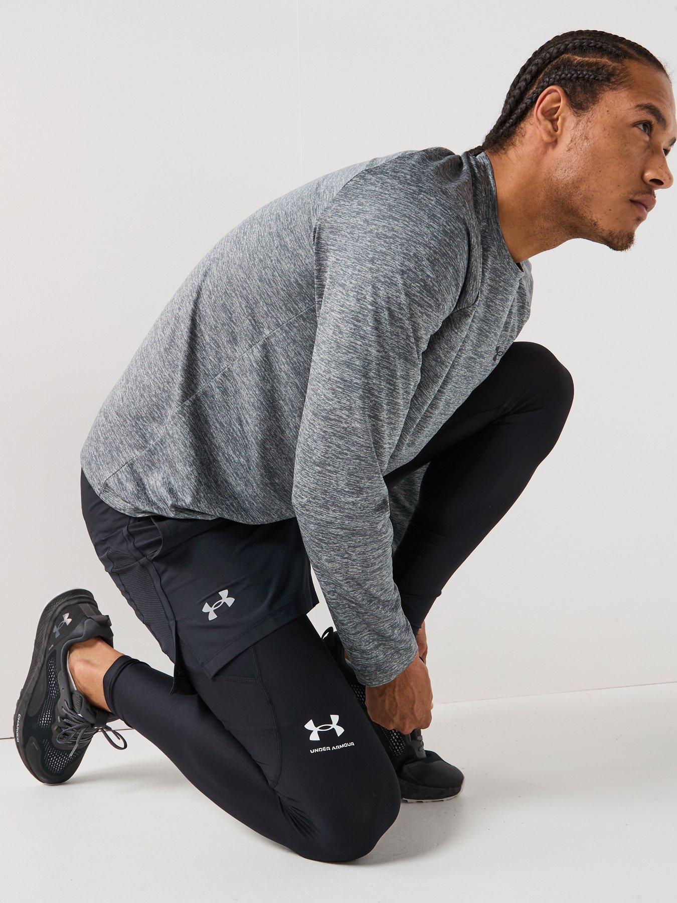 Image 4 of 5 of UNDER ARMOUR Heat Gear Armour Tights - Black/White