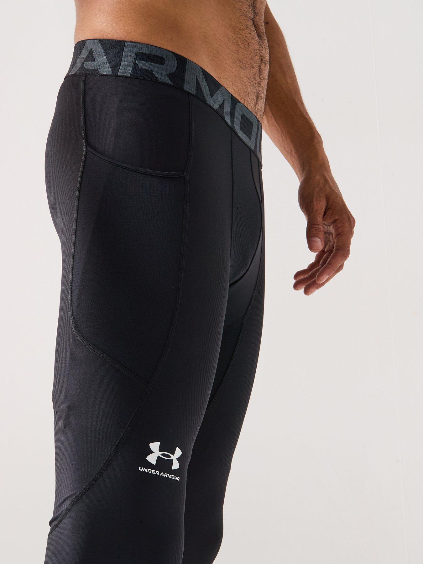 UNDER ARMOUR Heat Gear Armour Tights Black/White Very
