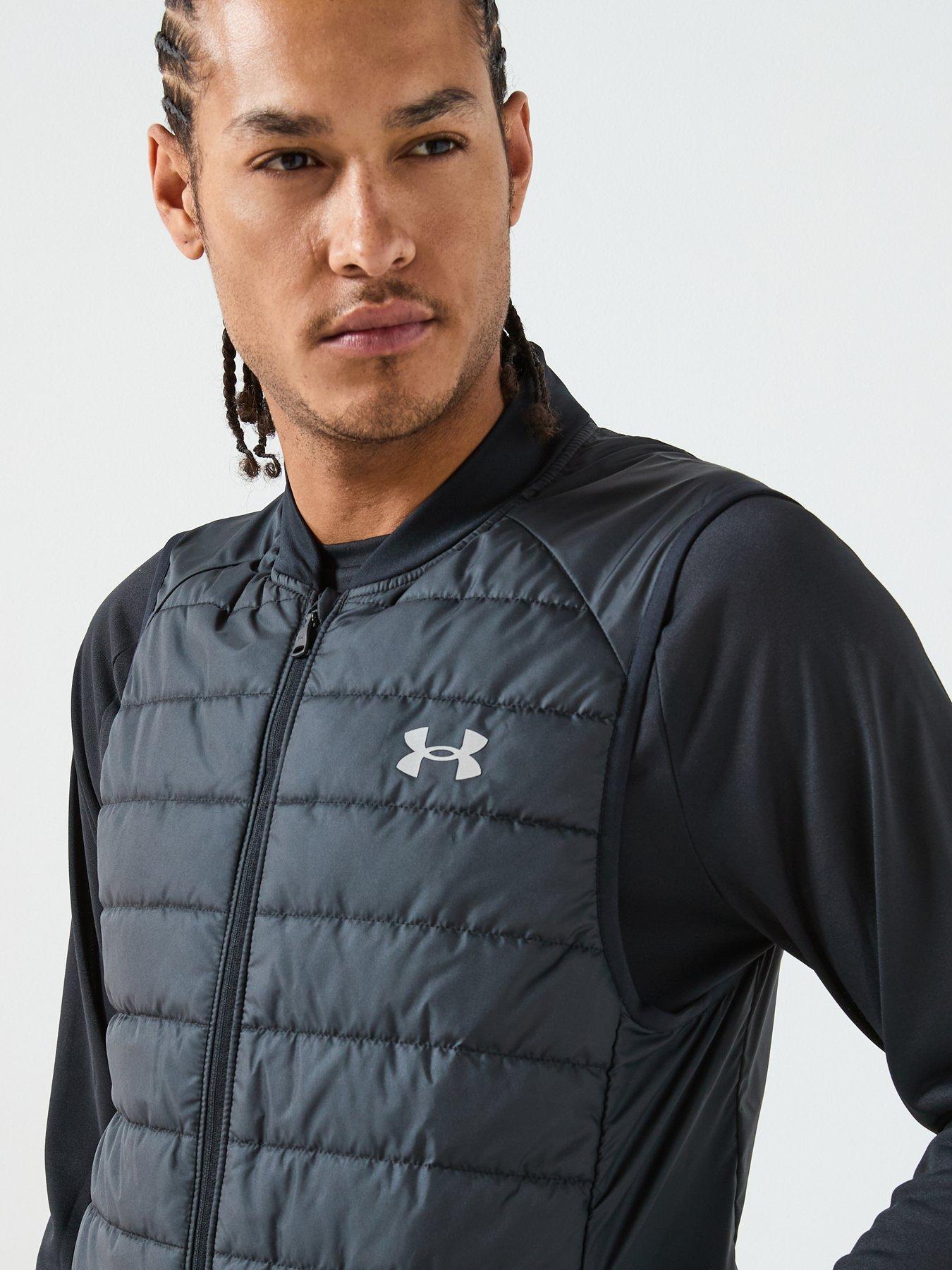 Image 6 of 6 of UNDER ARMOUR Men's Running Storm Insulated Gilet - Black