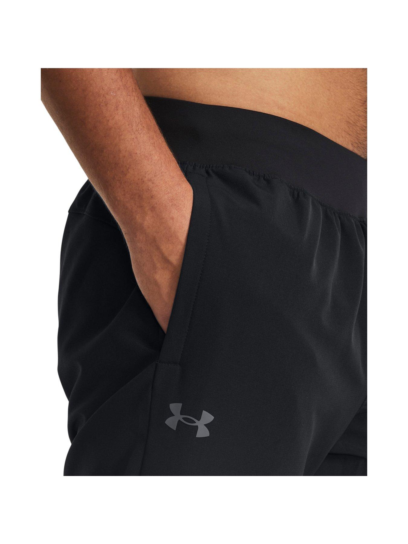 Men s Training Stretch Woven Cold Weather Joggers Black