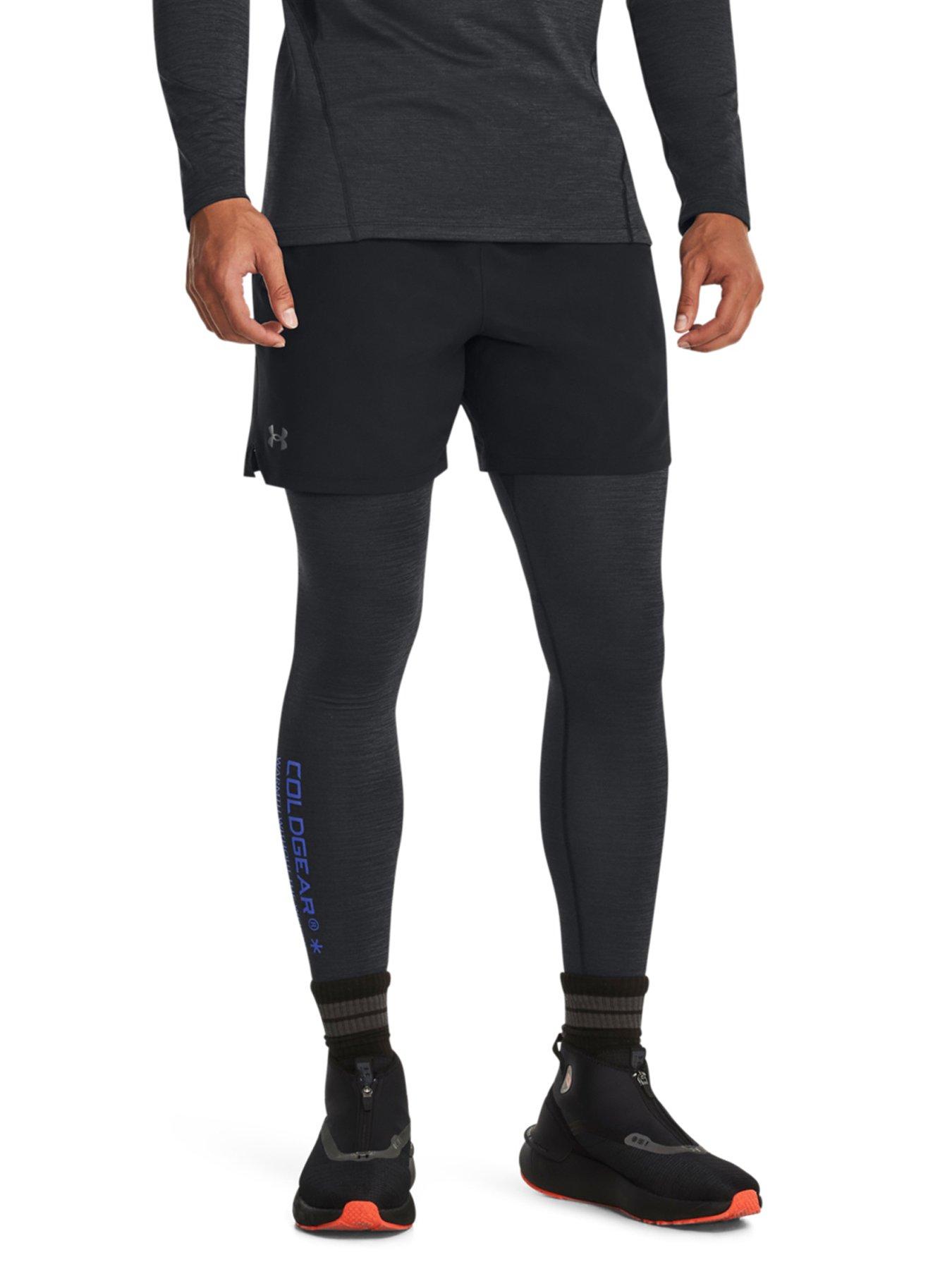 Under Armour - Seamless HeatGear Compression Tights - Men - Gray Under  Armour