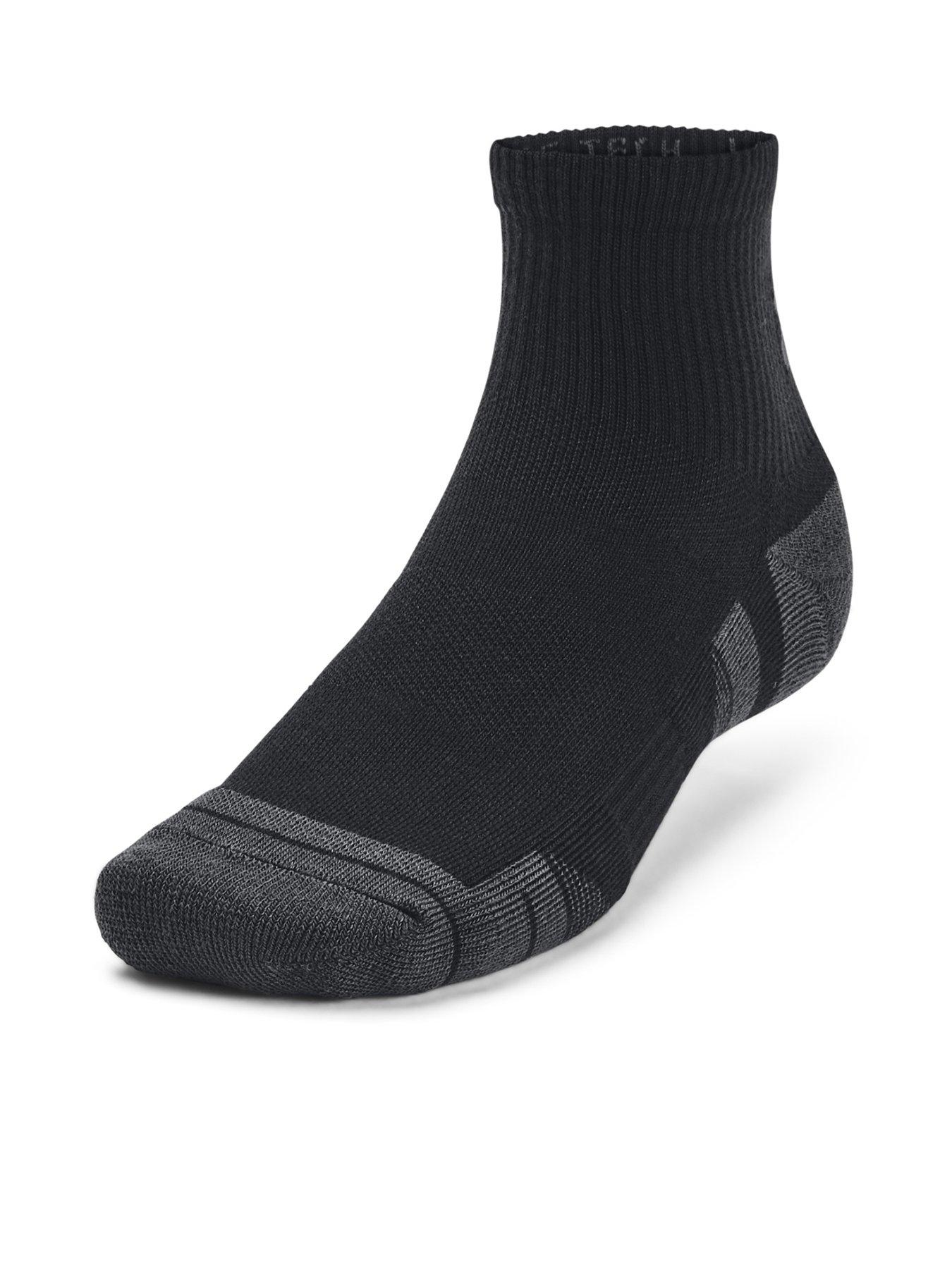 undefined Performance Tech 3pk Quarter Socks - Black
